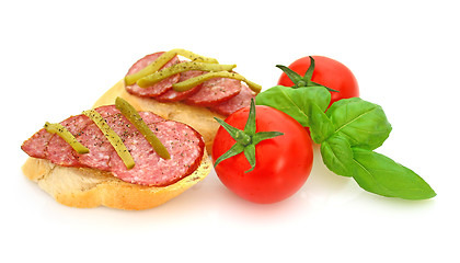 Image showing Bruschetta