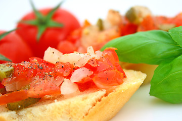 Image showing Bruschetta