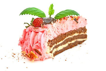 Image showing Strawberry cake