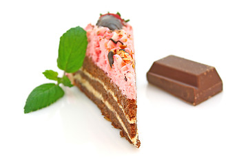 Image showing Strawberry cake