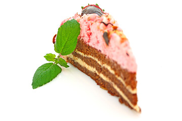 Image showing Strawberry cake