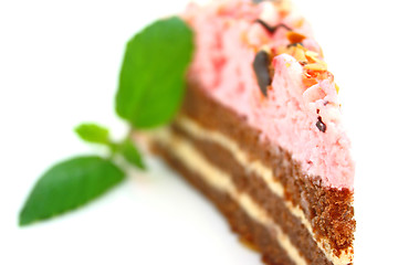 Image showing Strawberry cake