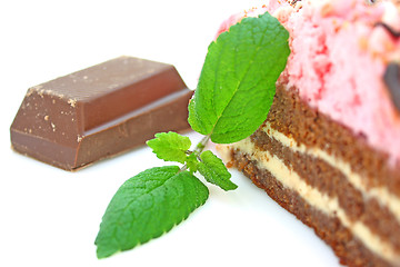 Image showing Strawberry cake