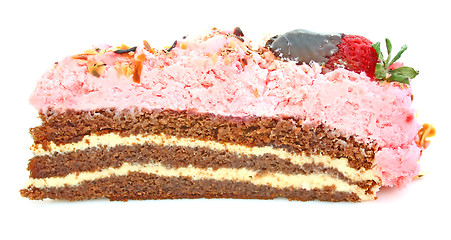 Image showing Strawberry cake