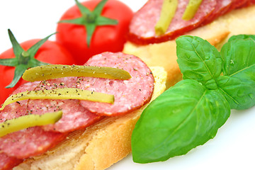 Image showing Bruschetta