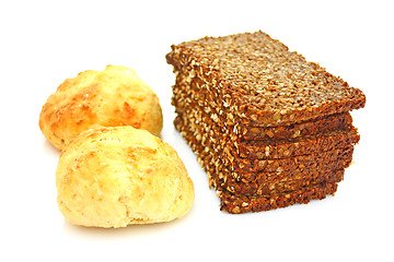 Image showing Bread and buns