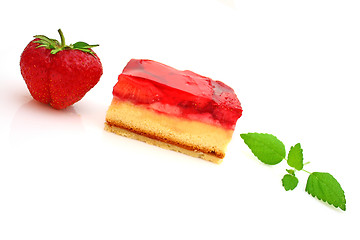 Image showing Strawberry pie