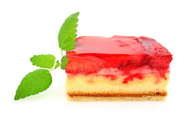 Image showing Strawberry pie