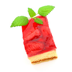 Image showing Strawberry pie