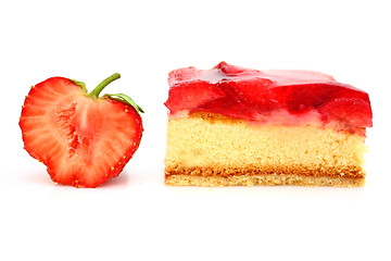 Image showing Strawberry pie