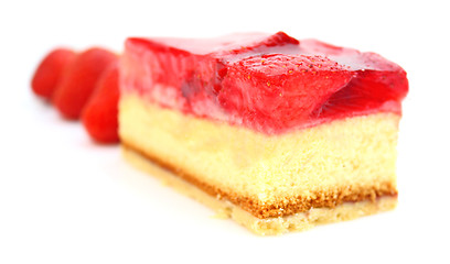 Image showing Strawberry pie