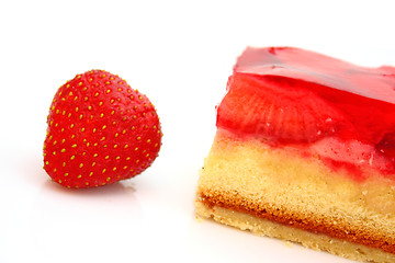 Image showing Strawberry pie