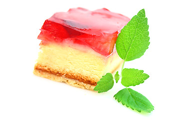 Image showing Strawberry pie