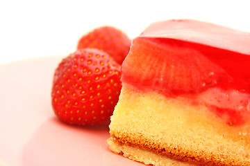 Image showing Strawberry pie