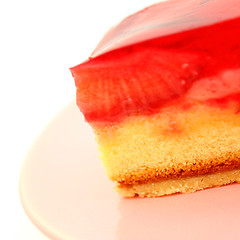 Image showing Strawberry pie