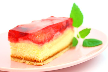 Image showing Strawberry pie