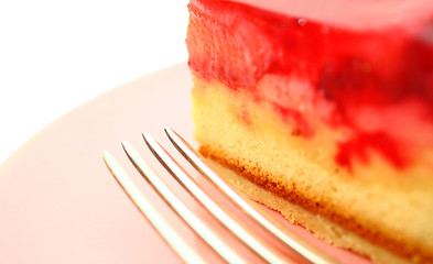 Image showing Strawberry pie