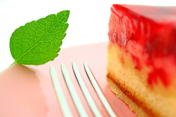 Image showing Strawberry pie