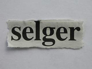 Image showing selger