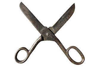 Image showing OPEN SCISSORS 