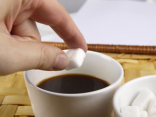 Image showing Coffee with Sugar 