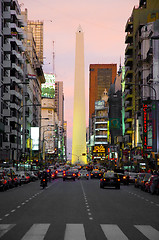 Image showing Buenos Aires's Obelisc.