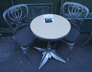 Image showing Table for two