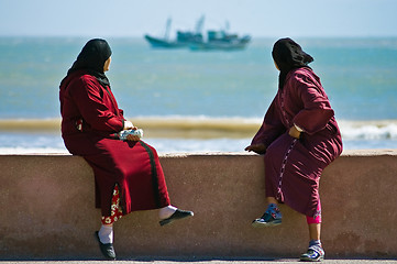 Image showing Essaouira's atlantic coast