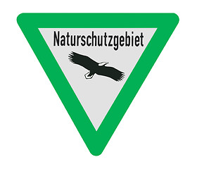 Image showing Nature Reserve Sign