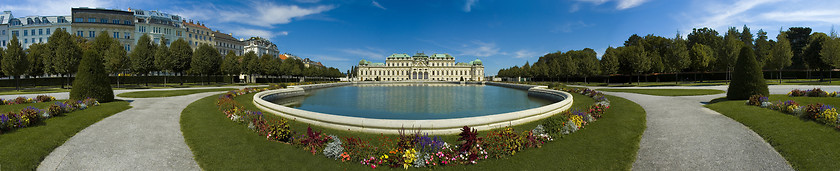 Image showing Upper Belvedere Palace.