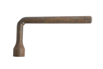 Image showing Isolated Spanner