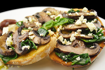 Image showing Sourdough Mushrooms