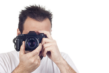 Image showing isolated photography man