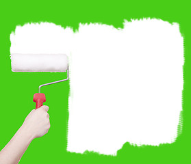 Image showing marketing paint brush