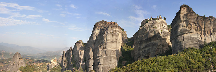 Image showing meteora travel