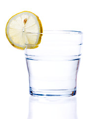 Image showing Glass of lemonade