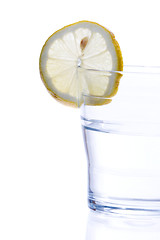 Image showing Glass of lemonade