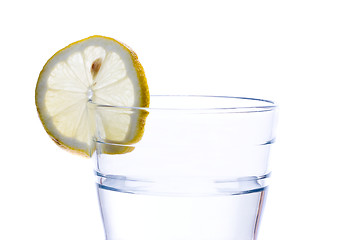 Image showing Glass of lemonade