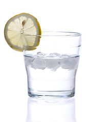 Image showing Glass of lemonade