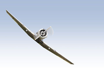 Image showing war propeller fighter plane