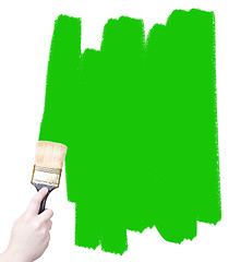 Image showing marketing paint brush