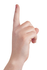 Image showing hand sign symbol