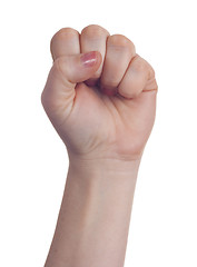 Image showing hand sign symbol