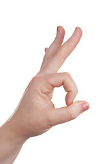 Image showing hand sign symbol