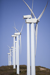 Image showing wind mill clean power