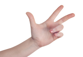 Image showing hand sign symbol