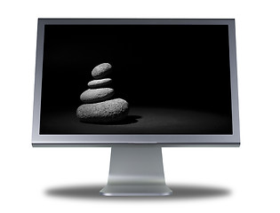 Image showing lcd monitor flat screen