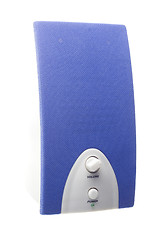 Image showing blue speaker