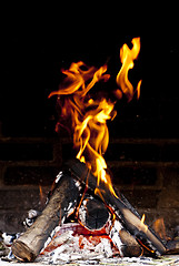 Image showing fire flames