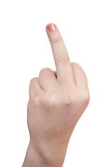 Image showing hand sign symbol